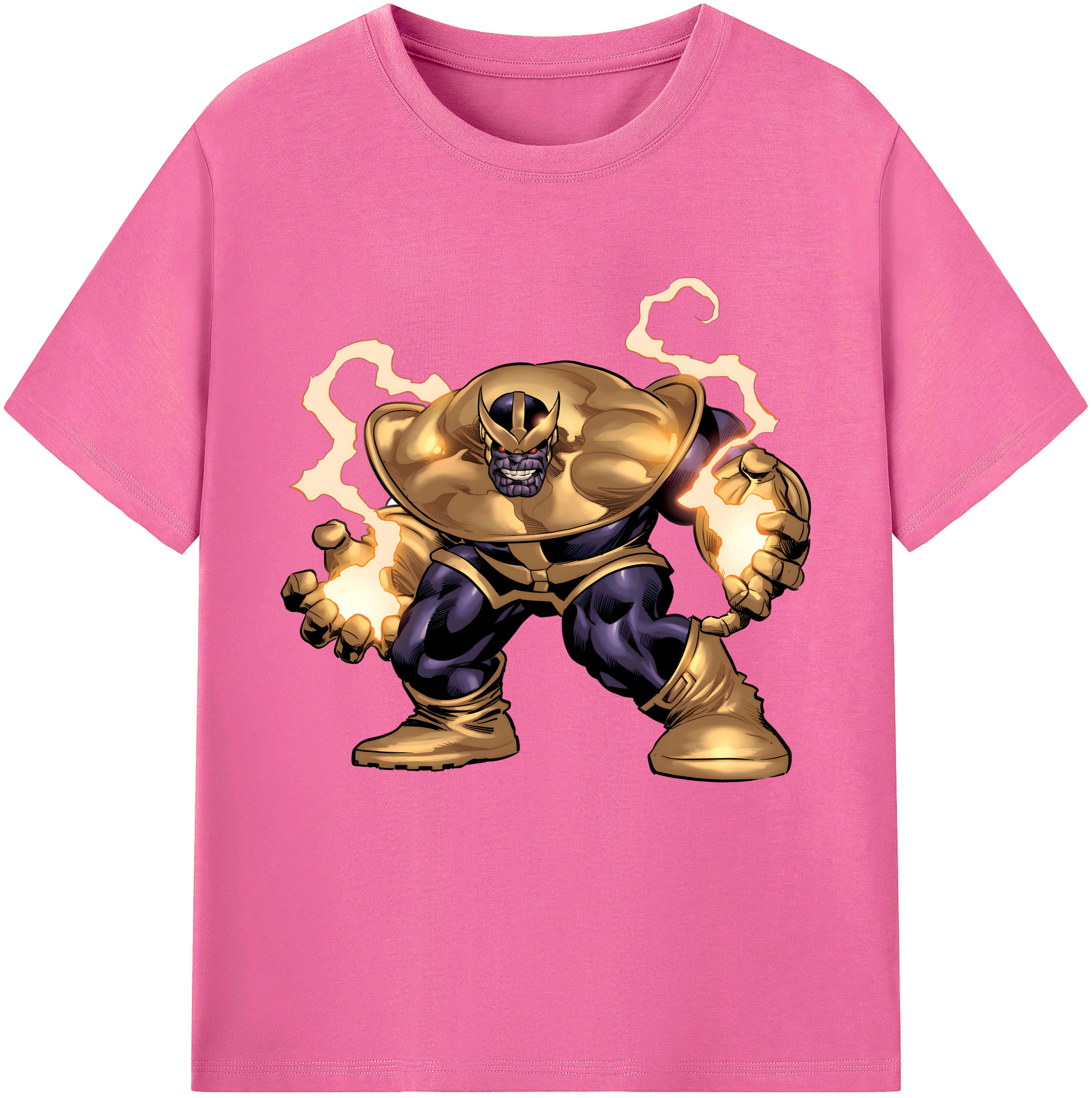 （画像用） アベンジャーズ The Avengers レディースカジュアルプリントTシャツ（綿100％）